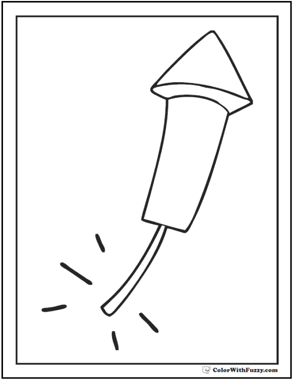 Fourth Of July Coloring Pages: Print And Customize