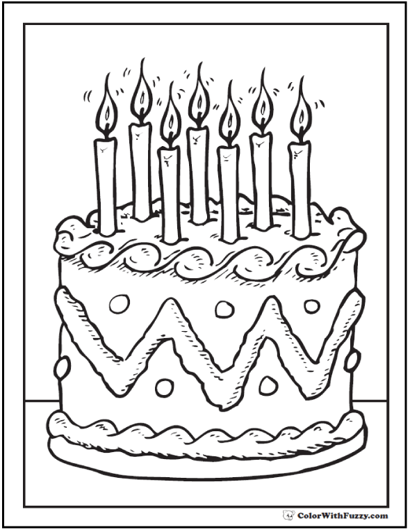 Cake outline vector icon. Editable stroke Cake for birthday celebration  with three candles Stock Vector Image & Art - Alamy