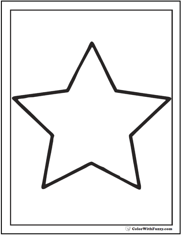 free coloring pages stars