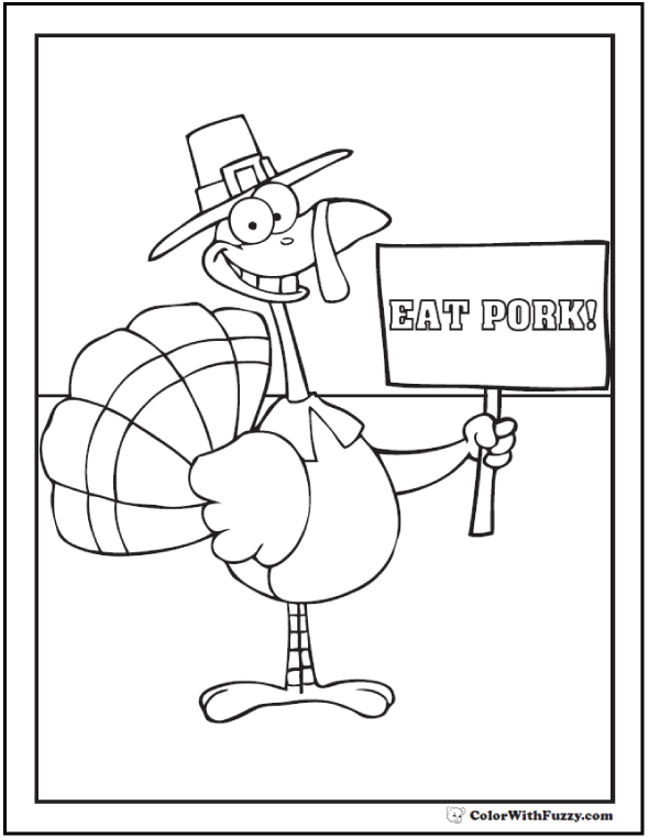 68 Thanksgiving Coloring Page Customizable Pdfs
