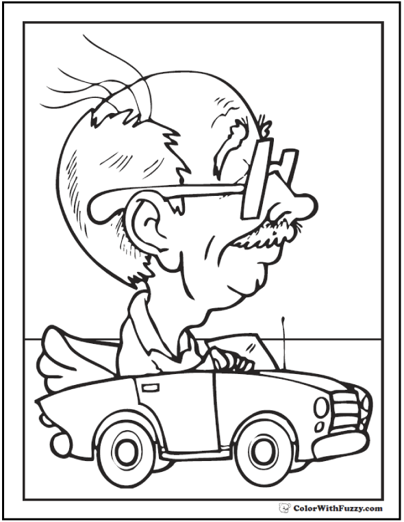 Grandpa Father s Day Coloring Pages