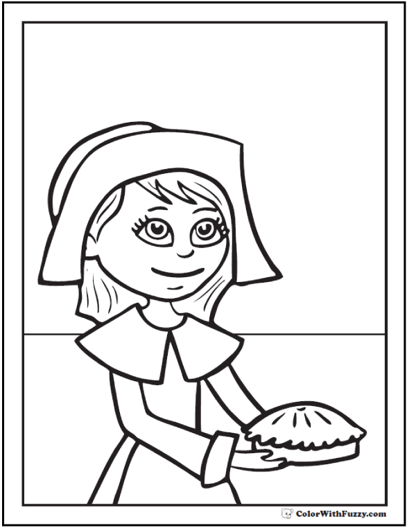 68+ Thanksgiving Coloring Pages Autumn Harvest Fun!