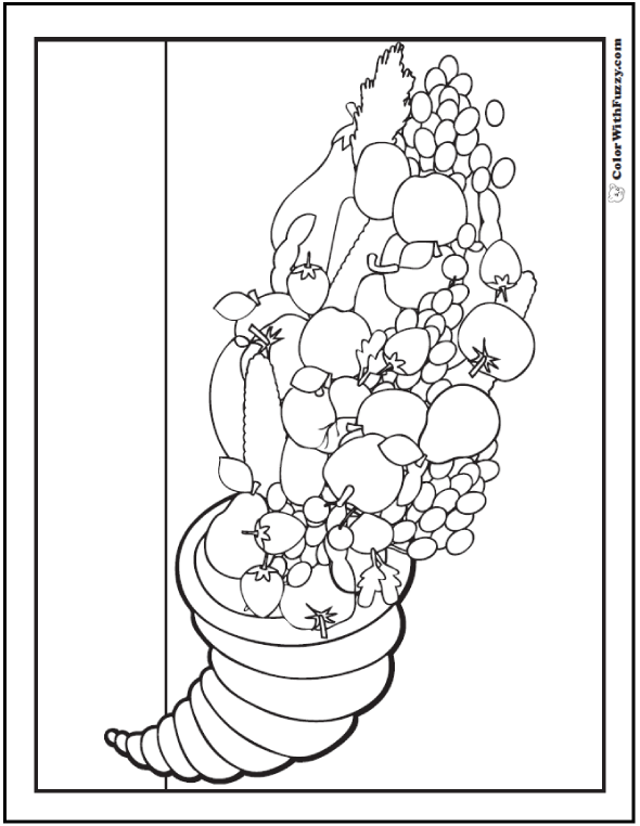 68+ Thanksgiving Coloring Page: Customizable PDFs